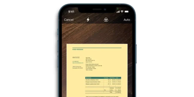 How to Scan a Document or Handwritten Note on an iPhone