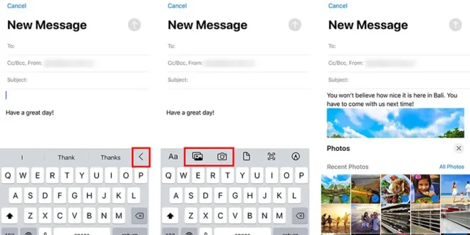 How to Add an Attachment to an Email on Your iPhone