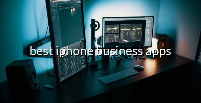 best iphone business apps