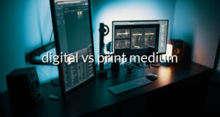 digital vs print medium