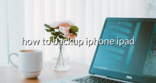 how to backup iphone ipad