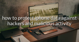 how to protect iphone data against hackers and malicious activity