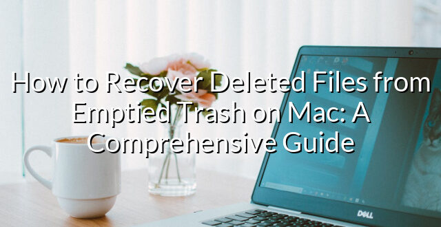 How to Recover Deleted Files from Emptied Trash on Mac: A Comprehensive Guide