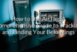 How to Use AirTag: A Comprehensive Guide to Tracking and Finding Your Belongings