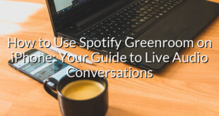 How to Use Spotify Greenroom on iPhone: Your Guide to Live Audio Conversations