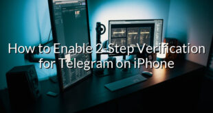 How to Enable 2-Step Verification for Telegram on iPhone