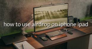 how to use airdrop on iphone ipad