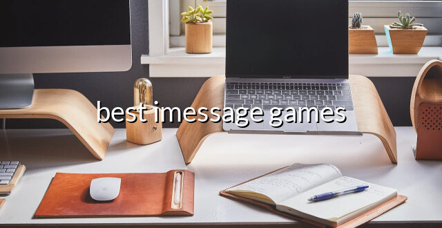 best imessage games