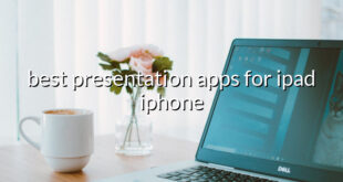 best presentation apps for ipad iphone