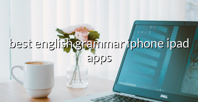 best english grammar iphone ipad apps